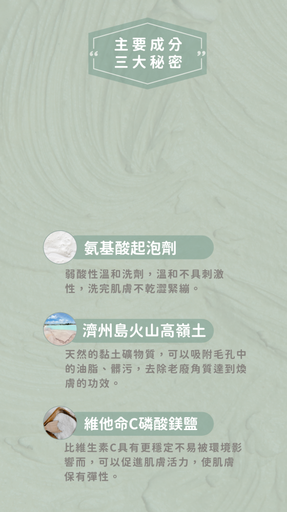 淨化毛孔火山泥洗面乳